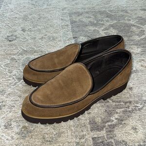 Donald Pliner Eclipse Loafer Brown Suede